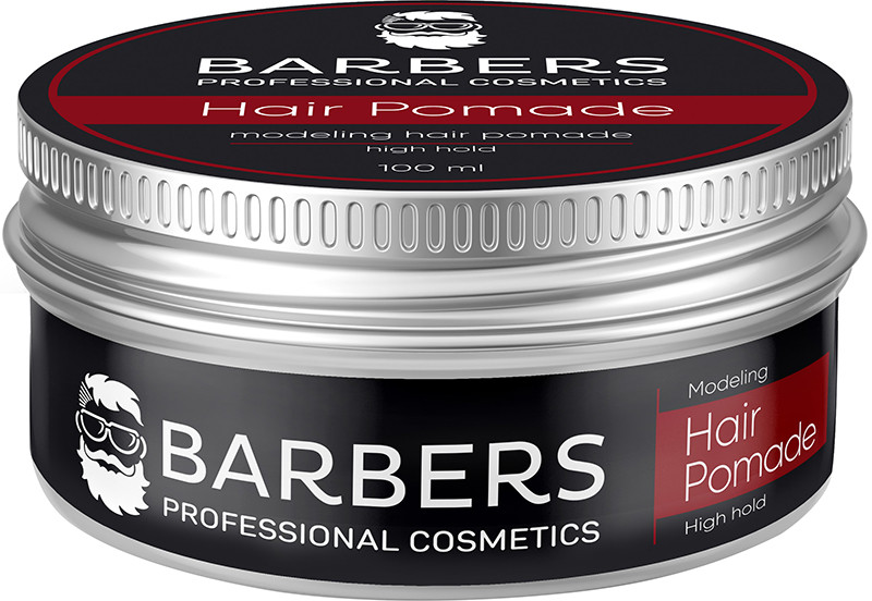 Помада для волос Barbers Modeling Hair Pomade High Hold, 100 мл 