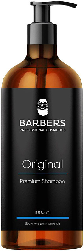 Шампунь для мужчин для ежедневного использования Barbers Original, 1000 мл