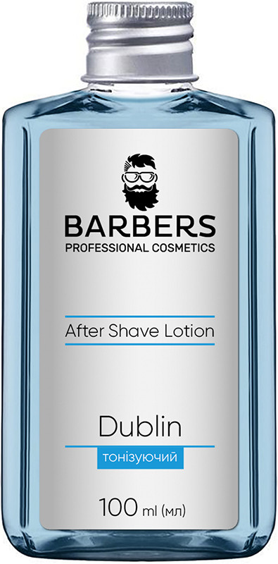 Тонизирующий лосьон после бритья Barbers Dublin, 100 мл 