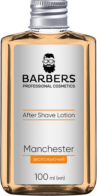 Зволожуючий лосьйон після гоління Barbers Manchester, 100 мл