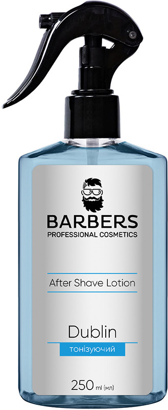 Тонизирующий лосьон после бритья Barbers Dublin, 250 мл 