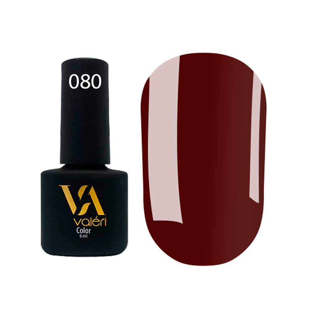 Гель-лак для ногтей Color №80 Valeri, 6 мл