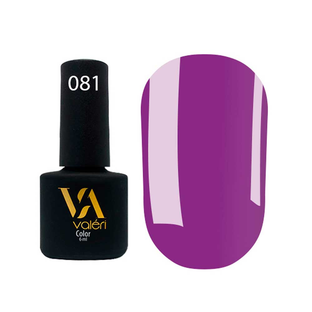 Гель-лак для нігтів Color №81 Valeri, 6 мл