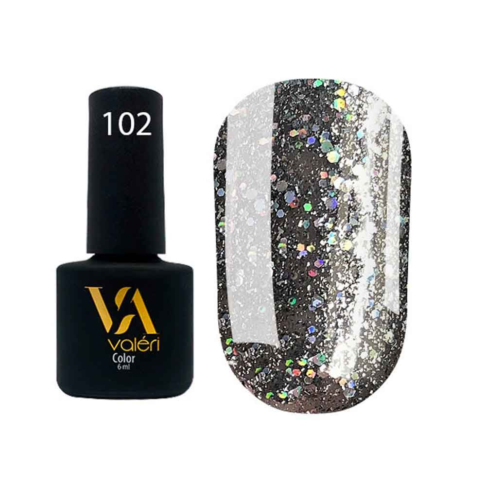 Гель-лак для ногтей Color №102 Valeri, 6 мл 