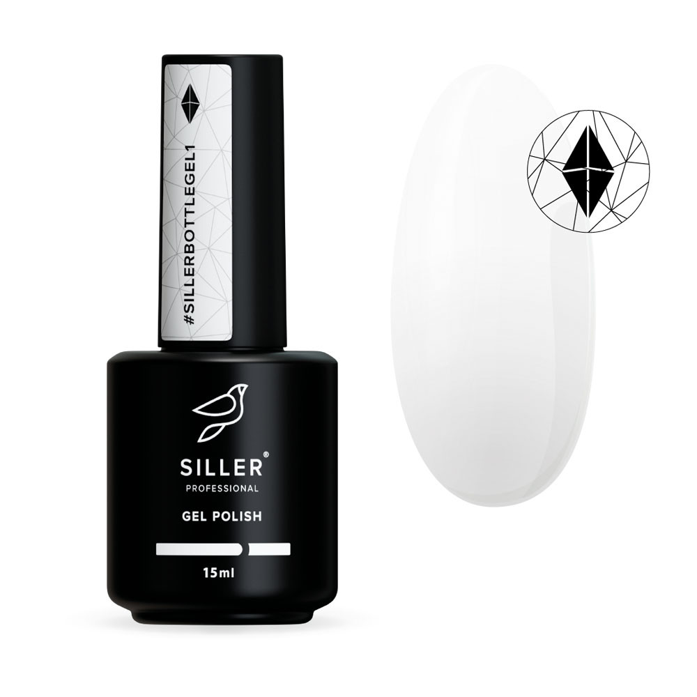 Гель для ногтей Bottle Gel №001 Siller, 15 мл