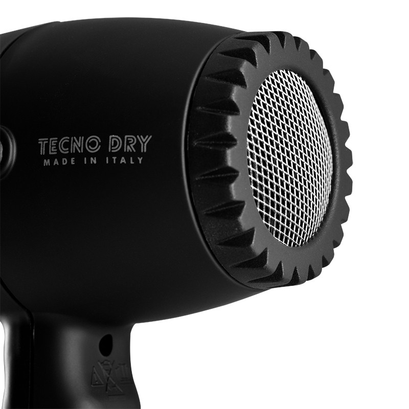 Фен профессиональный для волос черный En green, 2200W Tecnodry на beauty-prof.com Фото 5 Фен профессиональный для волос черный En green, 2200W Tecnodry Фото 5
