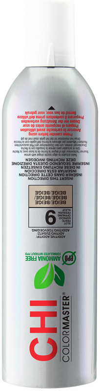 Перманентна крем-фарба в балоні 9/BEIGE COLORMASTER CHI, 400 г