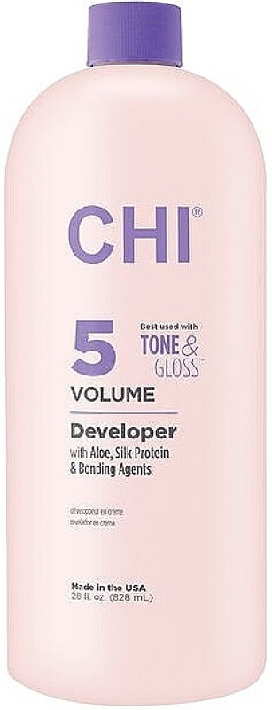 Окислитель профессиональный для волос 1,5% 5 Vol CHI, 828 мл