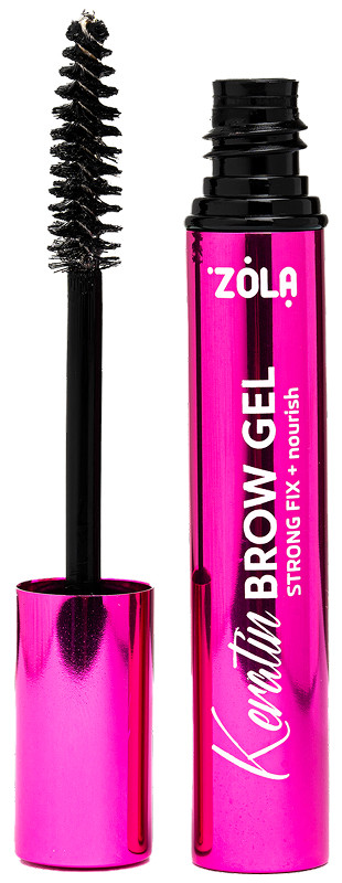 Гель для бровей Keratin Brow Gel Strong Fix+Nourish ZOLA Фото 2