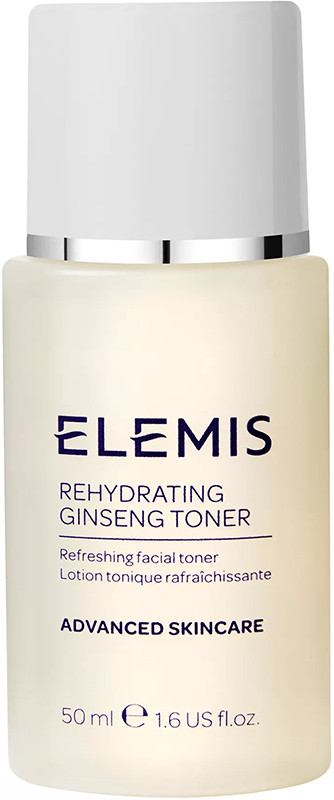 Тонер для сухой кожи ELEMIS Rehydrating Ginseng Toner тревел, 50 мл