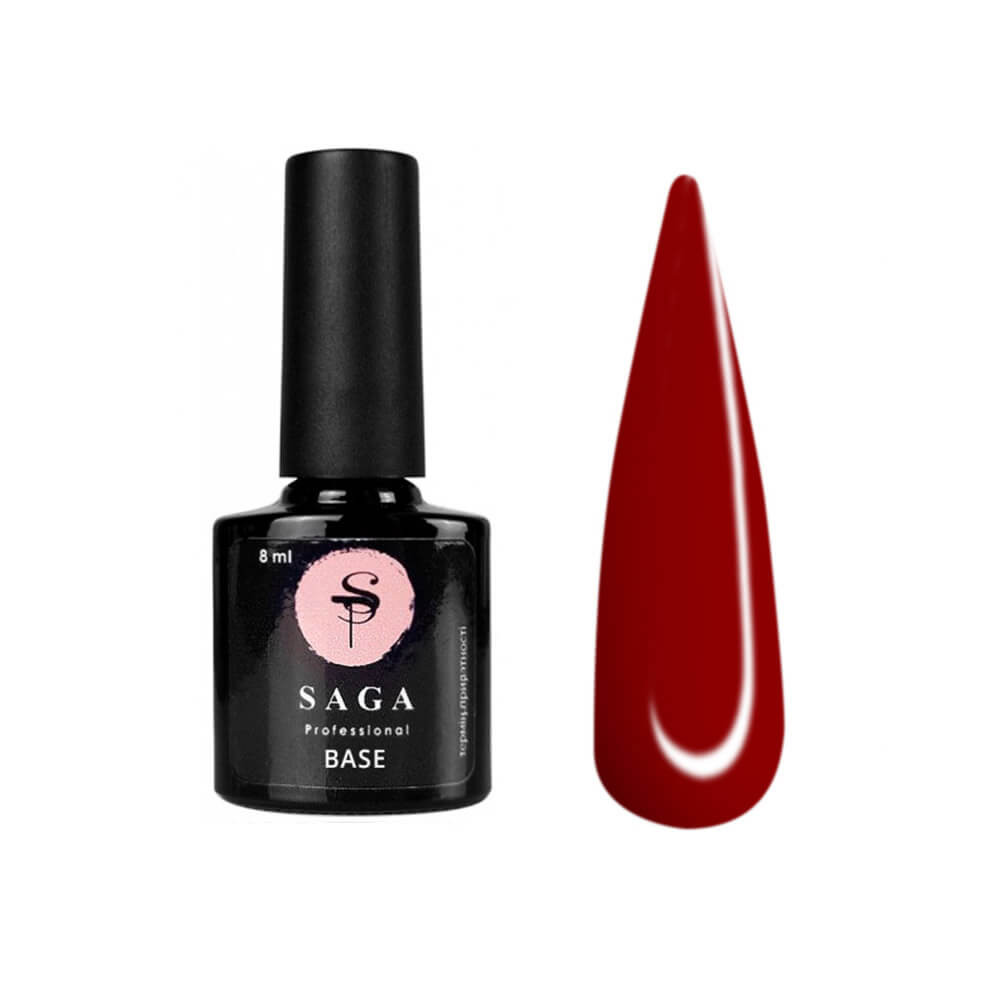 База кольорова Color Base з пензликом №12 Saga Professional, 8 мл