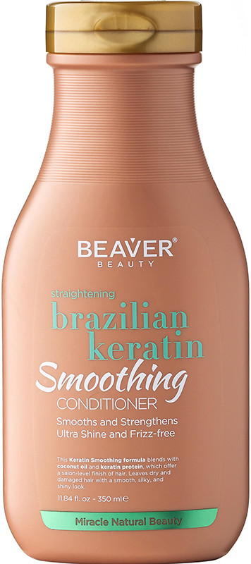 Кондиціонер з кератином для еластичності волосся Beaver, 350 мл