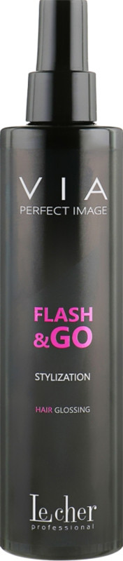 Спрей для блеска волос VIA Flash&Go Le Cher, 250 мл