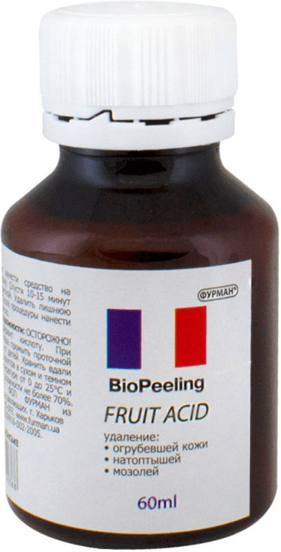 Біогель Пілінг на фруктовій кислоті 60 мл