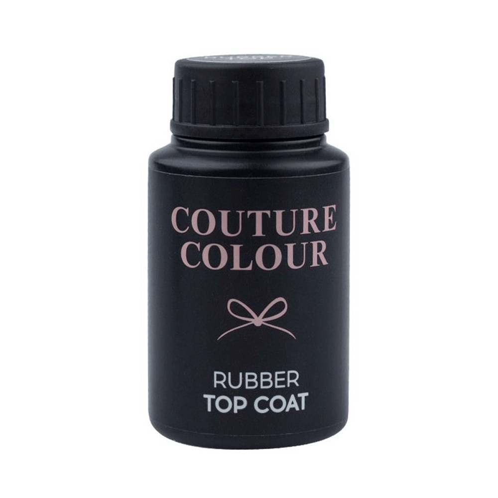 Каучуковий закріплювач гель-лаку Rubber Top Coat Couture Colour, 30 мл