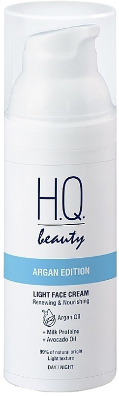 Крем для обличчя Відновлення та Живлення Argan Edition H.Q.Beauty, 50 мл