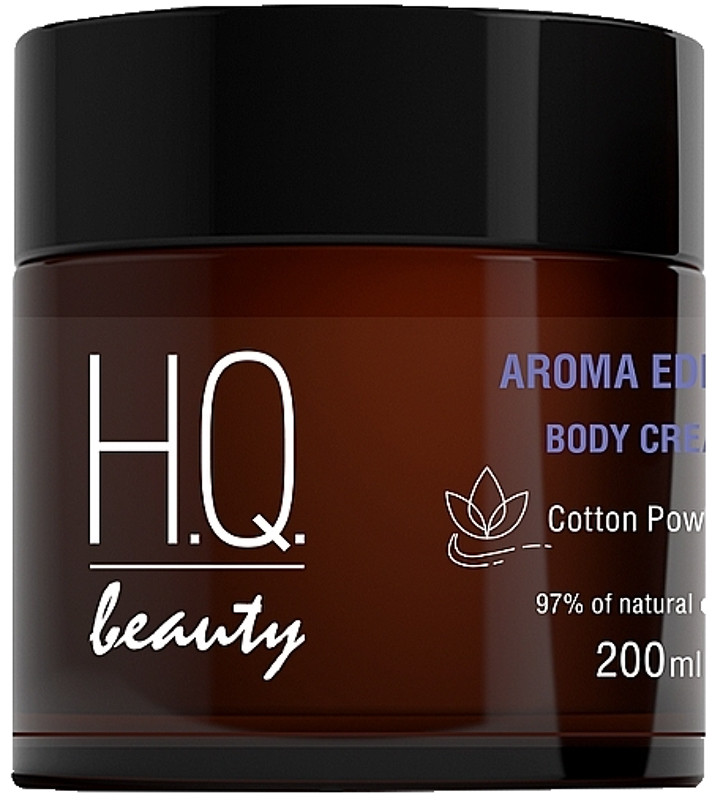 Крем для тела Хлопок и Пудра Aroma Edition H.Q.Beauty, 200 мл 