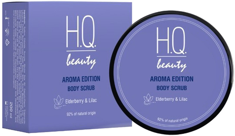 Скраб для тіла Бузина та Бузок Aroma Edition H.Q.Beauty, 200 мл