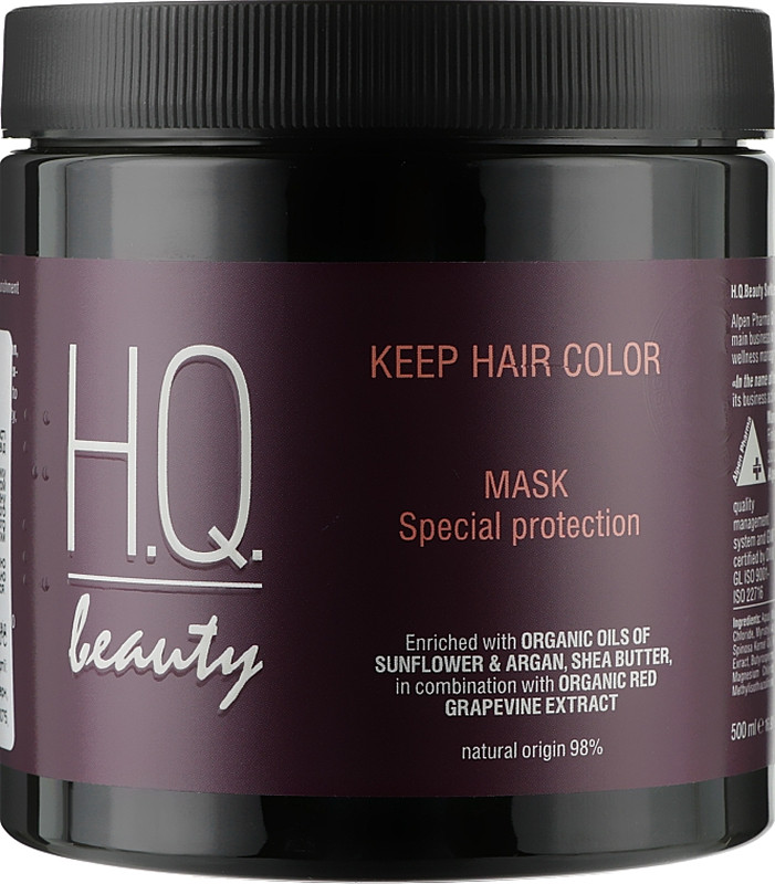 Маска для окрашенных волос Keep Hair Color H.Q.Beauty, 500 мл