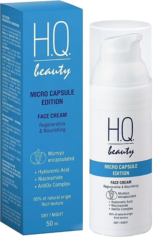 Крем для обличчя Регенерація та Живлення Micro Capsule Edition H.Q.Beauty, 50 мл  Фото 2 