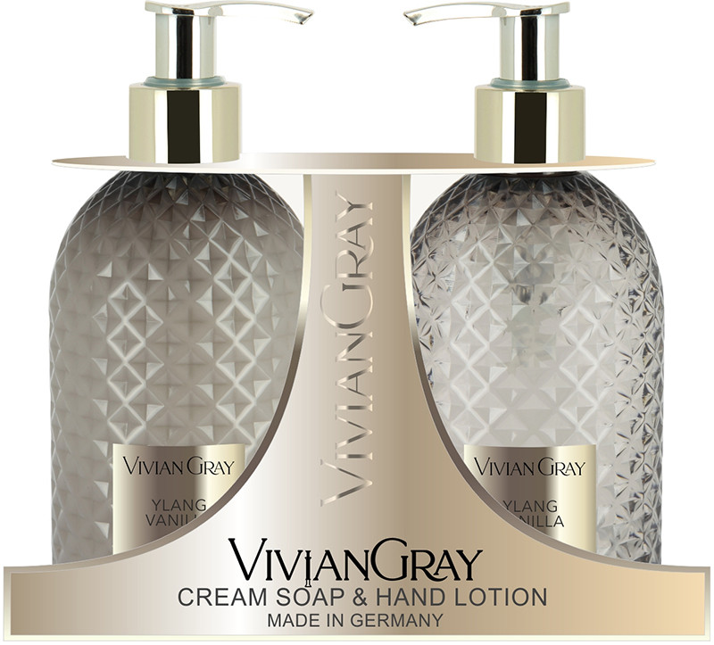 Набір Мило & лосьйон для рук Bronze Fairy Ylang & Vanilla Vivian Gray, 2 х 250 мл