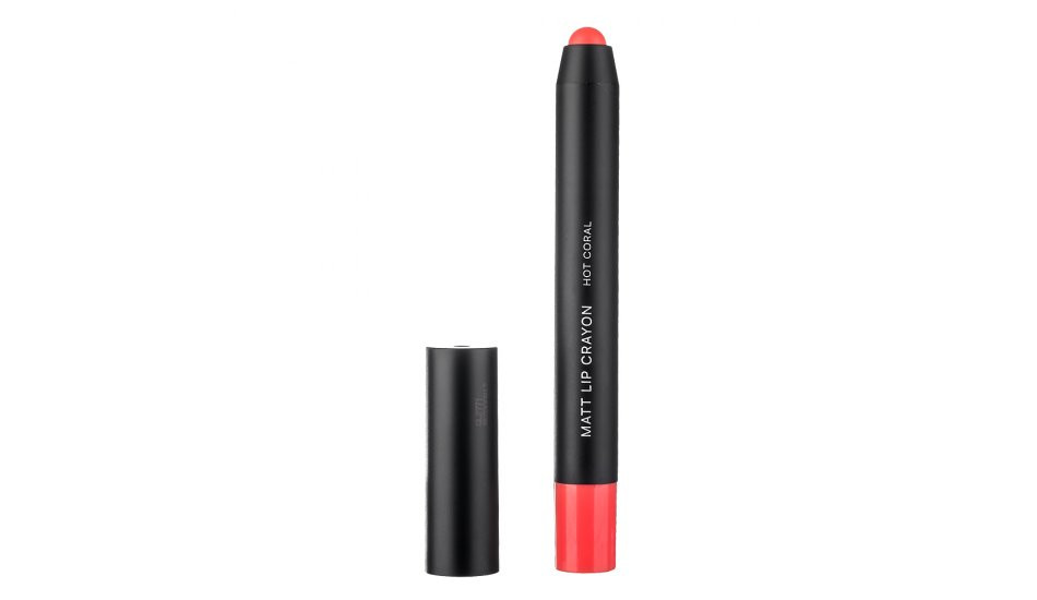 Матовый карандаш для губ (цвет: Hot Coral), 1,7г