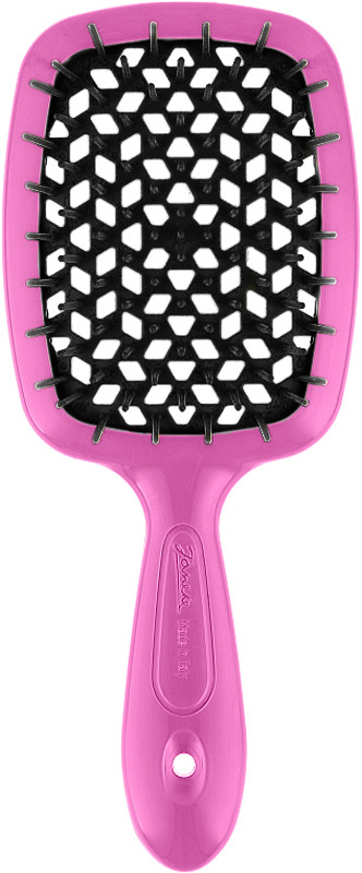 Щітка SUPERBRUSH рожева із чорним Janeke 