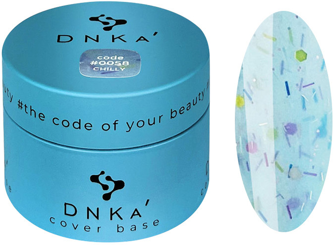 База для ногтей DNKa Cover Base, №0058 30 мл