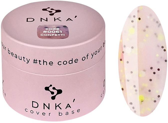 База для ногтей DNKa Cover Base, №0061 30 мл