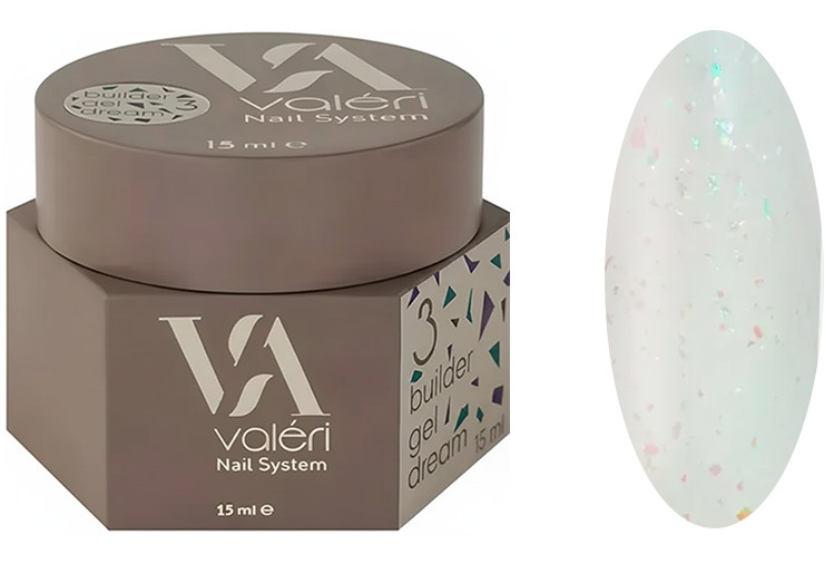 Гель для нарощування 03 Builder Gel Dream VALERI, 15 мл