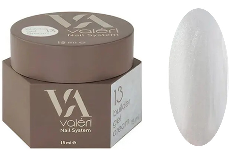 Гель для наращивания 13 Builder Gel Dream VALERI, 15 мл