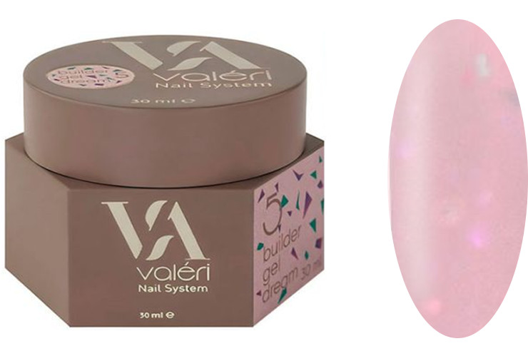 Гель для наращивания 05 Builder Gel Dream VALERI, 30 мл