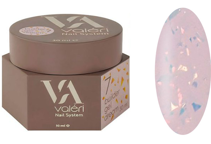 Гель для нарощування 07 Builder Gel Dream VALERI, 30 мл