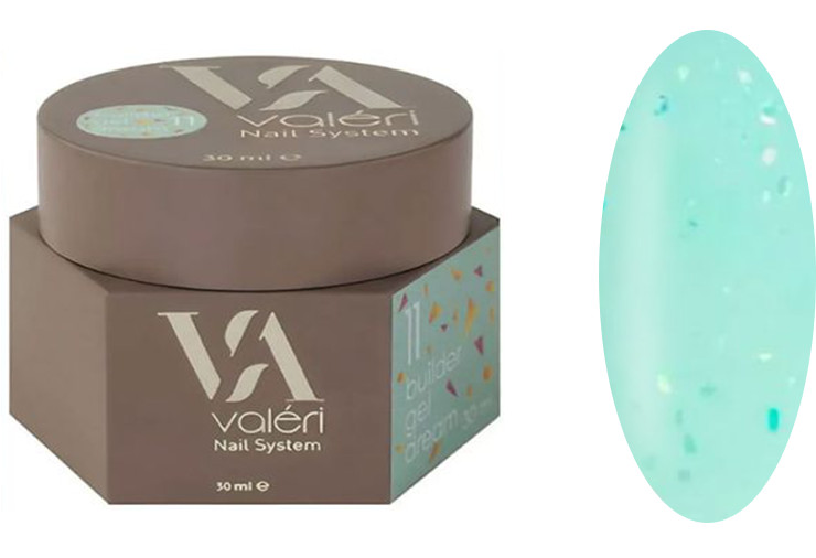 Гель для нарощування 11 Builder Gel Dream VALERI, 30 мл