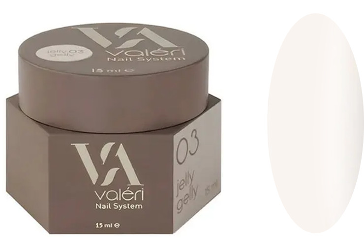 Гель-желе для нігтів 03 Jelly Gelly VALERI, 15 мл