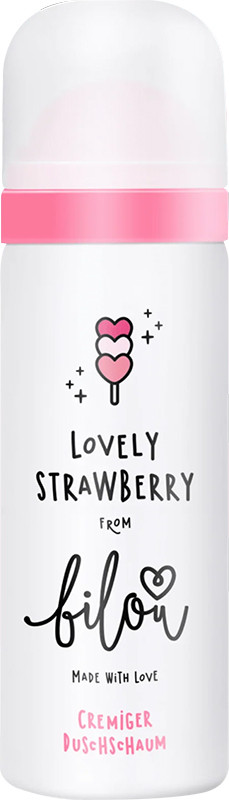 Пінка для душу Міні Lovely Strawberry Bilou, 50 мл