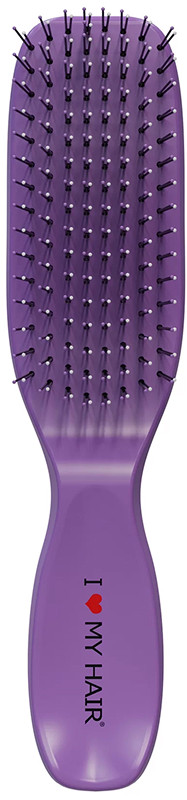 Щетка для волос глянцевая лаванда S Spider Classic, I Love My Hair