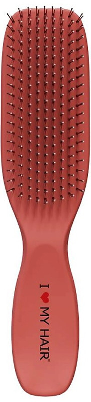 Щетка для волос глянцевая корал S Spider Classic, I Love My Hair