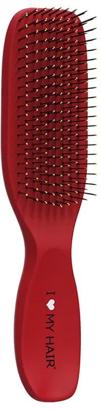 Щітка для волосся матова червона M Spider Soft, I Love My Hair  Фото 2 