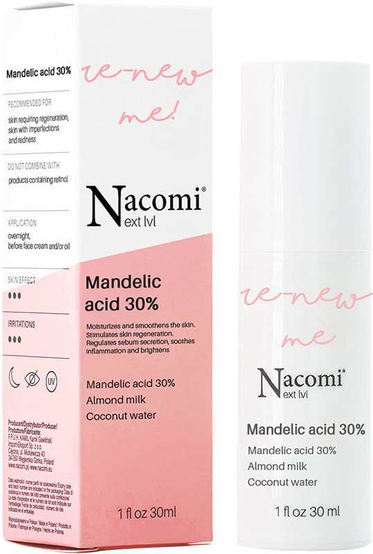 Миндальная кислота 30% 30 мл Nacomi Next lvl