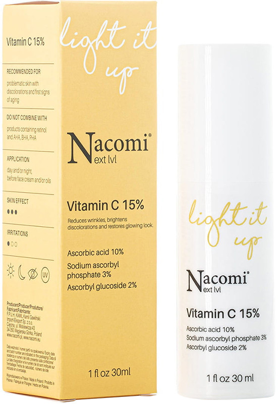 Light It Up Витамин С 15% 30 мл Nacomi Next lvl