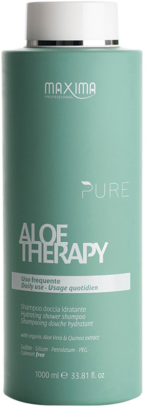 Мягкий увлажняющий шампунь для ежедневного использования Aloe Therapy Maxima 1000 мл
