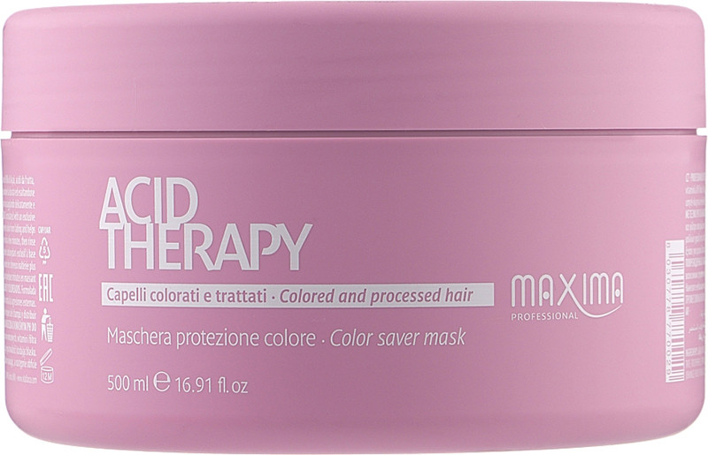 Маска для защиты цвета окрашенных волос Acid therapy Maxima 500 мл