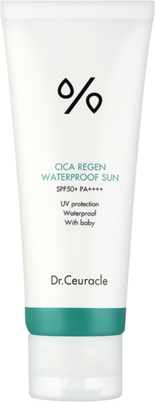 Сонцезахисний крем з центелою азіацькою водостійкий Dr.Ceuracle Cica Regen Waterproof Sun SPF50+PA, 100 мл