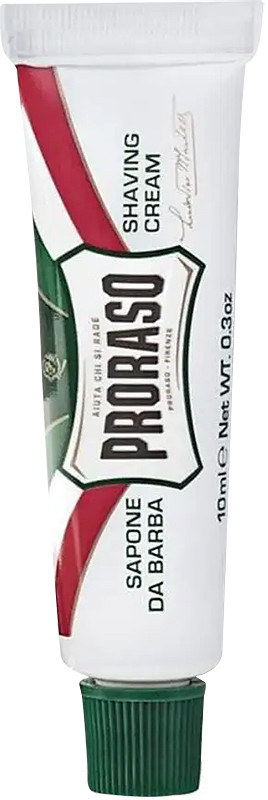 Крем для бритья shave cream tube refresh Proraso, 10 мл