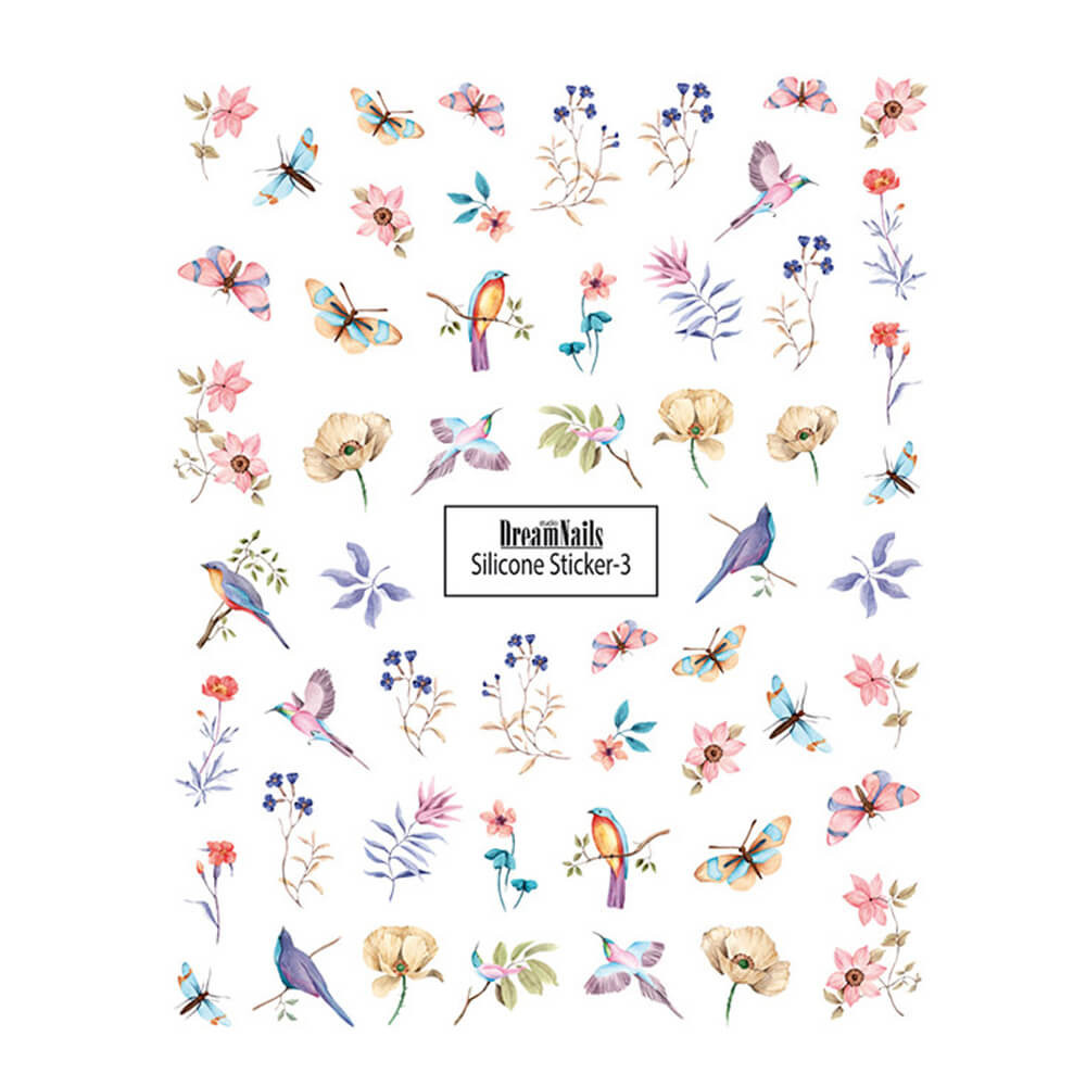 Наклейки для нігтів Silicone Sticker 3
