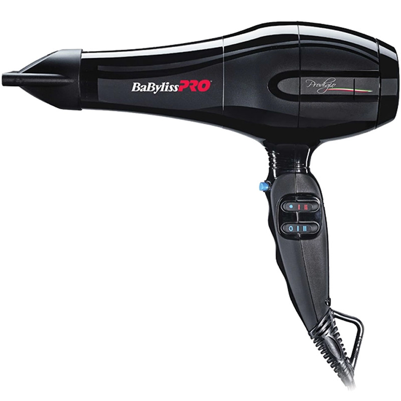 Фен для волосся BaByLiss Prodigio 2100W чорний 6710RE