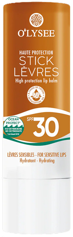 Бальзам для губ солнцезащитный SPF30 High protection Lip Care O'LYSEE, 4,8 мл