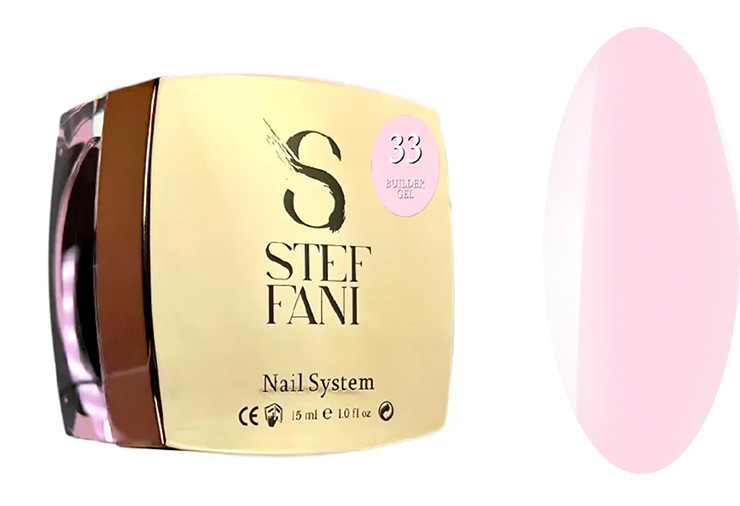Гель для наращивания Builder Gel № 33 Steffani, 15 мл