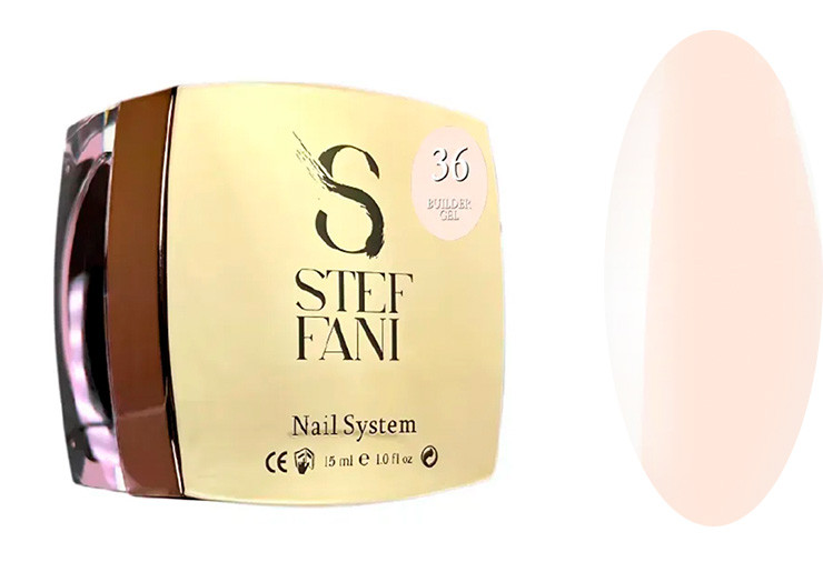 Гель для наращивания Builder Gel № 36 Steffani, 15 мл